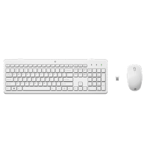 HP 230 Wireless Keyboard and Mouse White 3L1F0AA