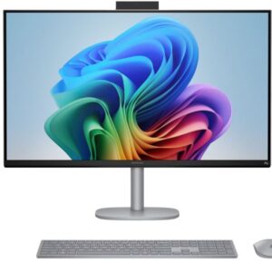 HP OmniStudio X All-in-One 32-c1574in Next Gen AI Desktop PC / Intel Core Ultra 7 processor / Windows 11 Home Single Language / 31.5INCH diagonal, 4K UHD, IPS display / Intel Arc Graphics / 32 GB DDR5 RAM / 1 TB SSD Hard Drive / BE5M7PA