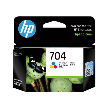 HP 704 Tri-color Original Ink Advantage Cartridge CN693AA