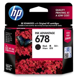 HP 678 Black Original Ink Advantage Cartridge CZ107AA