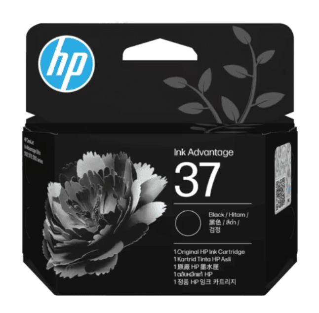 HP 37 Black Original Ink Cartridge 7fp45aa