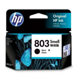 HP 803 Small Black Original Ink Cartridge F6V23AA