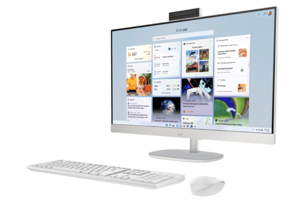 HP All-in-One Desktop PC 27-cr1009in / Intel Core Ultra 7 155U /16 GB Ram / 1 TB SSD storage / Windows 11 Home Single Language - Image 3