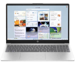 HP 15-fd0466TU Laptop / Silver /13th Generation Intel Core i5 processor / Windows 11 Home Single Language / 15.6inch diagonal FHD display / Intel UHD Graphics / 8 GB DDR4-3200 MT/s RAM / 512 GB SSD / B61ZGPA