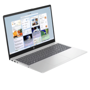 HP 15-fd0468TU Laptop / Silver / 13th Generation Intel Core i7 processor / Windows 11 Home / 15.6inch diagonal FHD display / Intel Iris Xᵉ Graphics / 16 GB DDR4-3200 MT/s RAM / 512 GB SSD / B61ZJPA