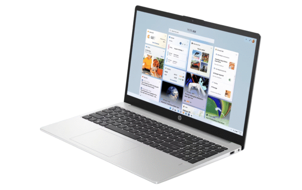 HP 255 G10 Business Laptop / Silver / AMD Ryzen 3 processor / 15.6inch diagonal, HD display / AMD Radeon Graphics / 8 GB DDR4-3200 MT/s RAM / 512 GB SSD / B1FW9PT - Image 2