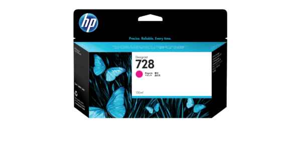 HP 728 130-ml Magenta DesignJet Ink Cartridge / F9J66A