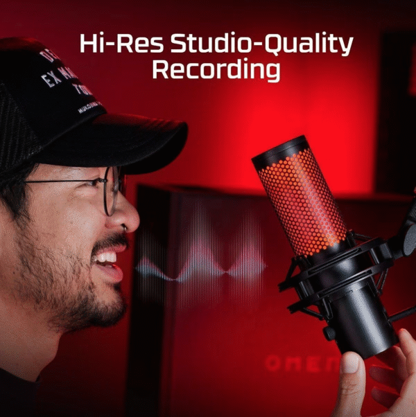 HyperX QuadCast 2 - USB Microphone (Black) / 872V1AA - Image 9