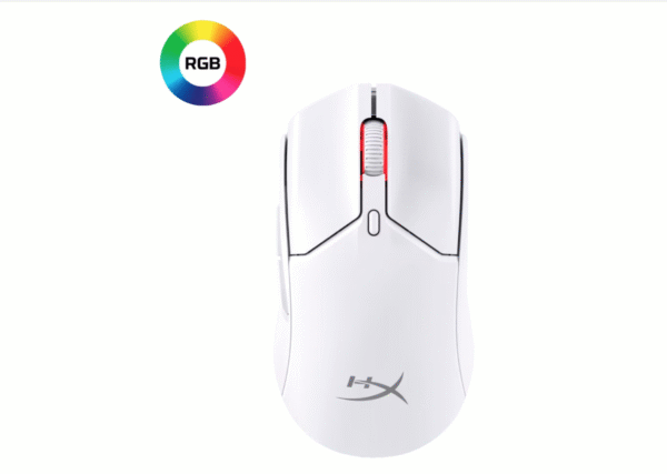 HyperX Pulsefire Haste 2 Mini - Wireless Gaming Mouse (White) / 7D389AA - Image 7