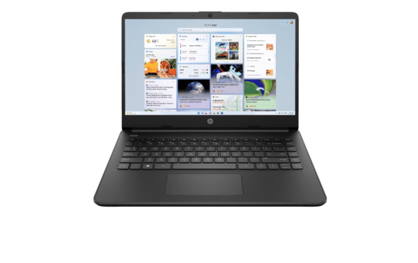 HP 14s-dq3141TU Laptop / Black / Intel Celeron processor / Windows 11 Home Single Language / 35.6 cm (14) diagonal, HD display / Intel UHD Graphics / 8 GB DDR4 Ram / 512 GB SSD / B9NQ0PA