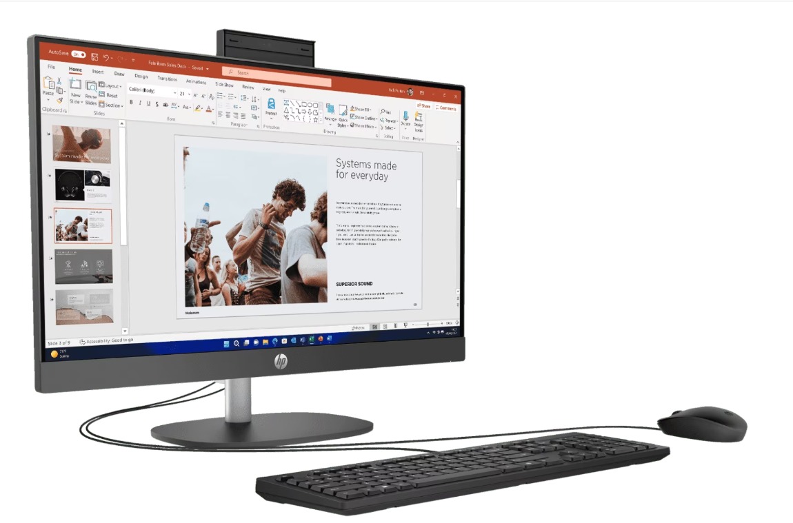 HP ProOne 240 G10 60.5 cm (23.8) All-in-One Desktop PC - Image 4