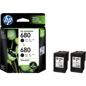 HP 680 Blk Combo Original Cartridge X4E79AA
